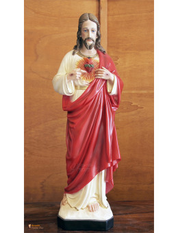 Statua Sacro Cuore di Gesù 80cm a 130cm