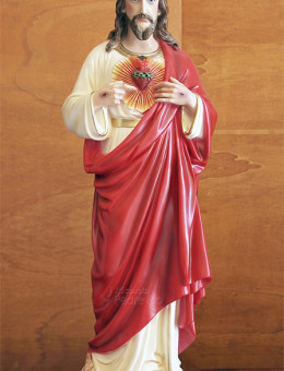 Statua Sacro Cuore di Gesù 80cm a 130cm
