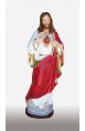 Statua Sacro Cuore di Gesù benedicente 60cm