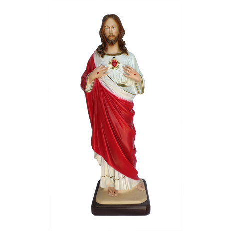 Statua Sacro Cuore di Gesù 50cm