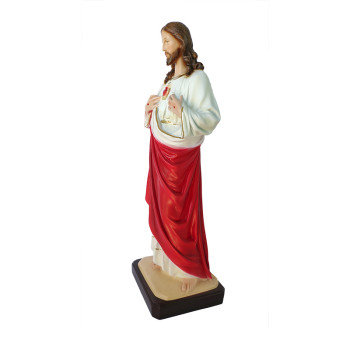 Statua Sacro Cuore di Gesù 50cm