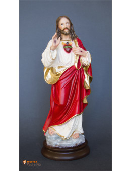Statua Sacro Cuore di Gesù 30cm