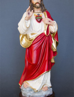 Statua Sacro Cuore di Gesù 30cm
