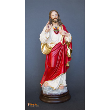Statua Sacro Cuore di Gesù 30cm
