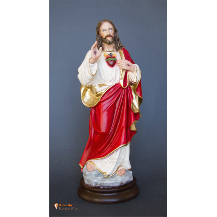 Statua Sacro Cuore di Gesù 30cm