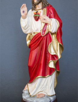 Statua Sacro Cuore di Gesù 30cm