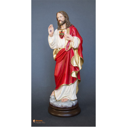 Statua Sacro Cuore di Gesù 30cm